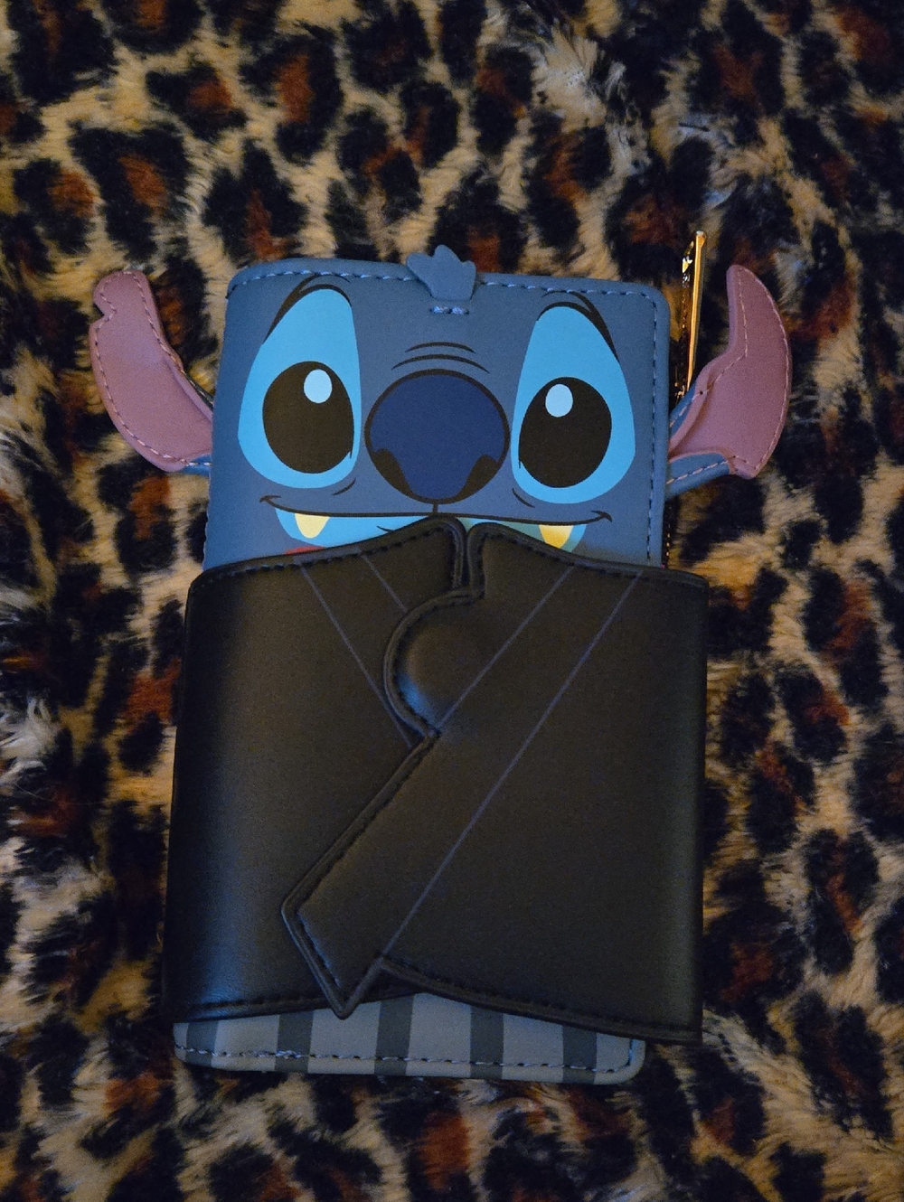Disney Blue Vampire Stitch Loungefly Wallet